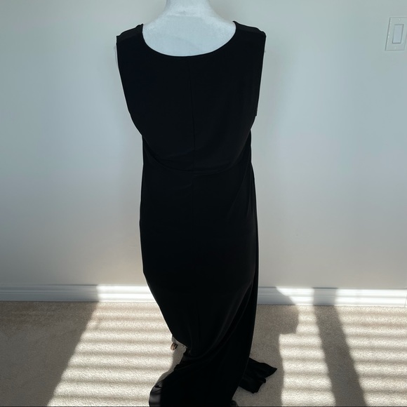 Cleo XXL high low front twist maxi dress - Picture 6 of 8